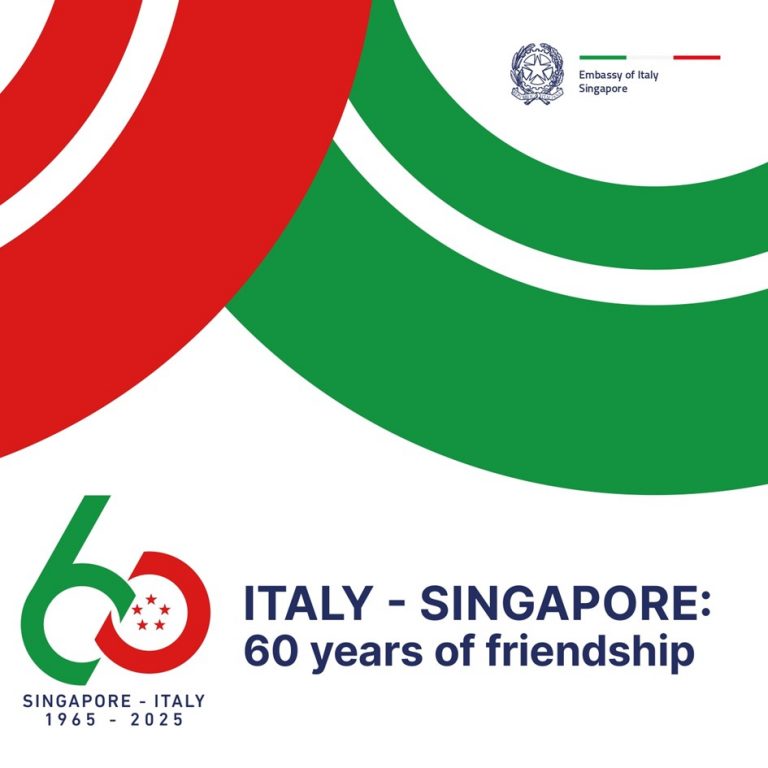 Friendship between Italy and Singapore